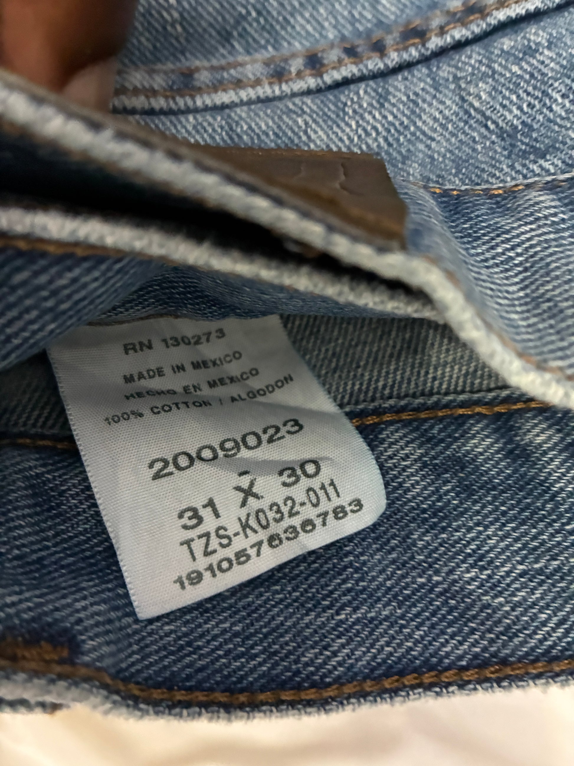 Vintage Lee Men's Blue Jeans - W31 L30 Excellent Condition
