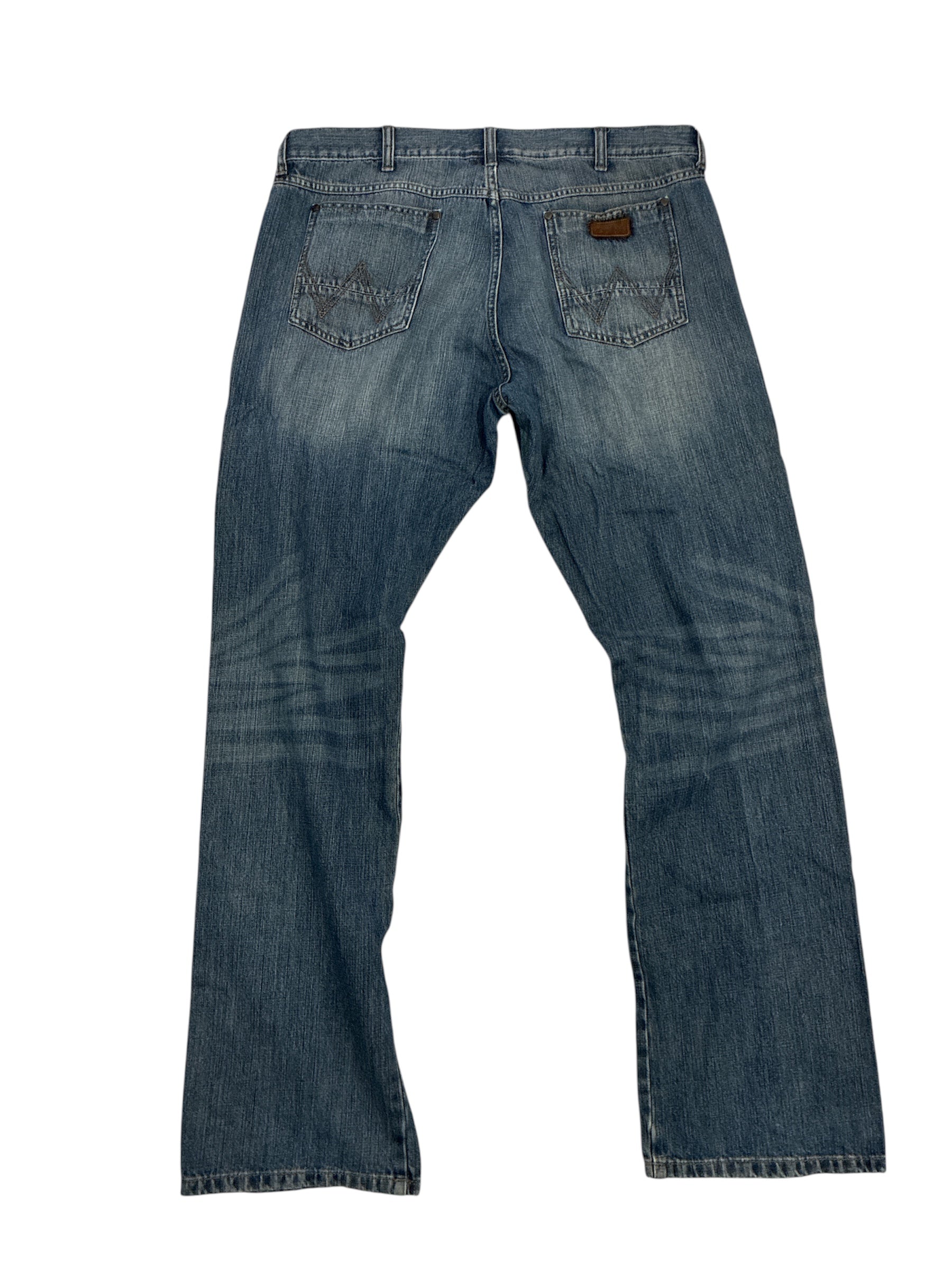 Vintage Wrangler Men's Blue Jeans - W38 L34 Excellent Condition