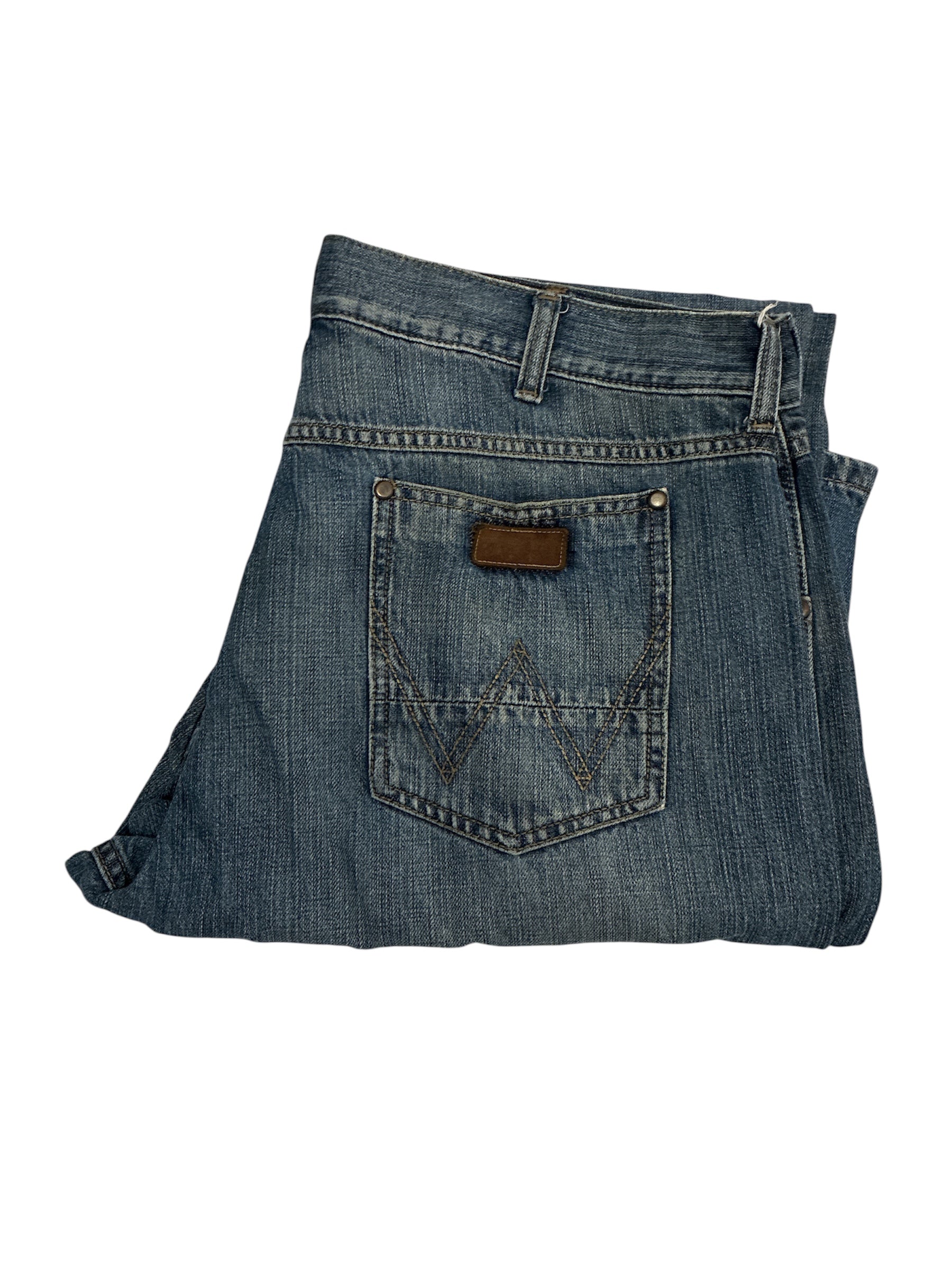 Vintage Wrangler Men's Blue Jeans - W38 L34 Excellent Condition