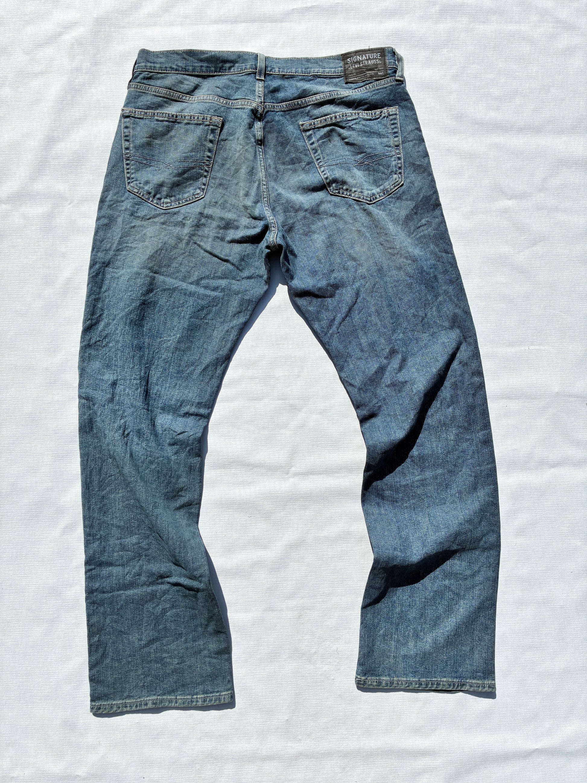 vintage Signature Levi's by Strauss Size 36 x 34